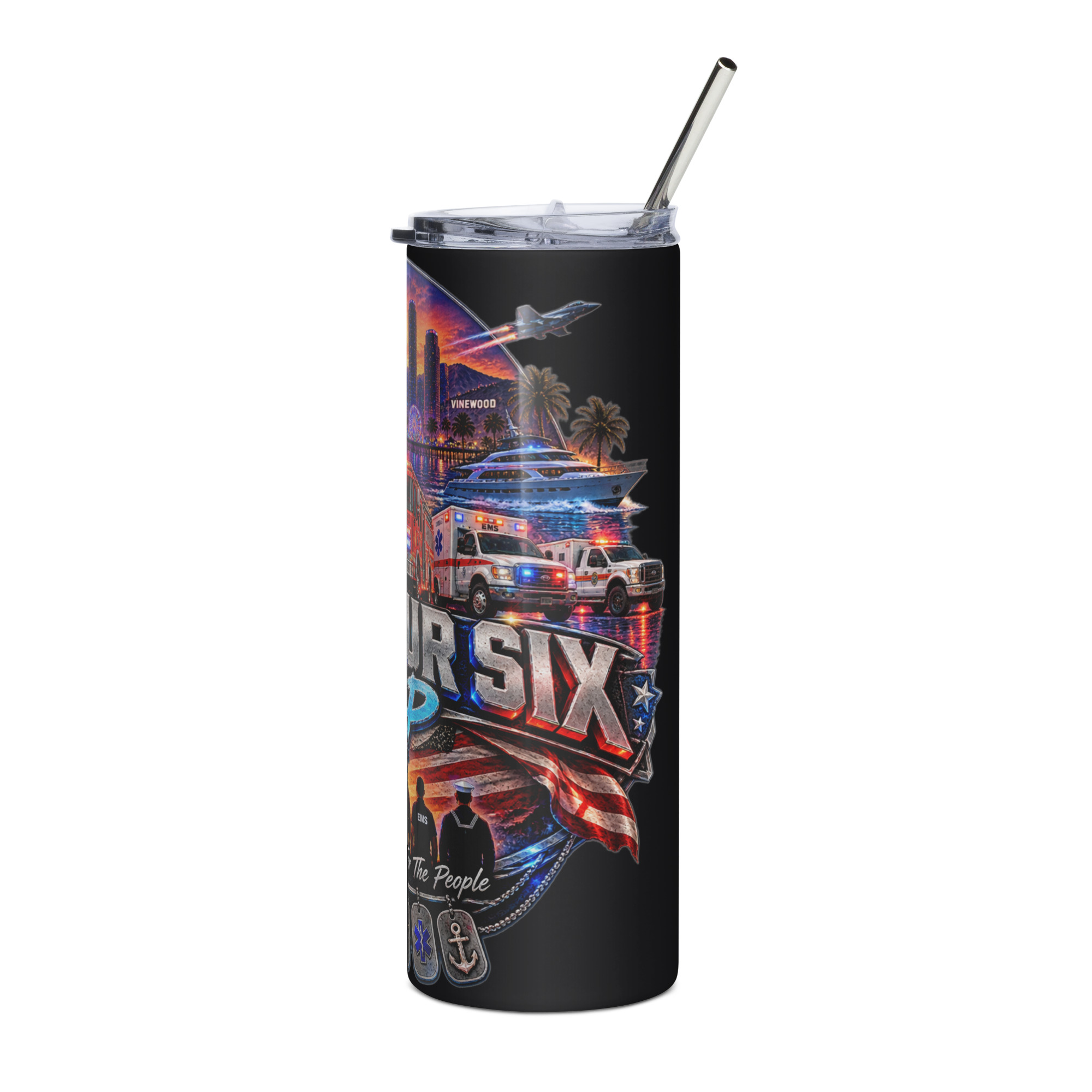 Got Your Six RP Tumbler - Responders Edition - Image 3