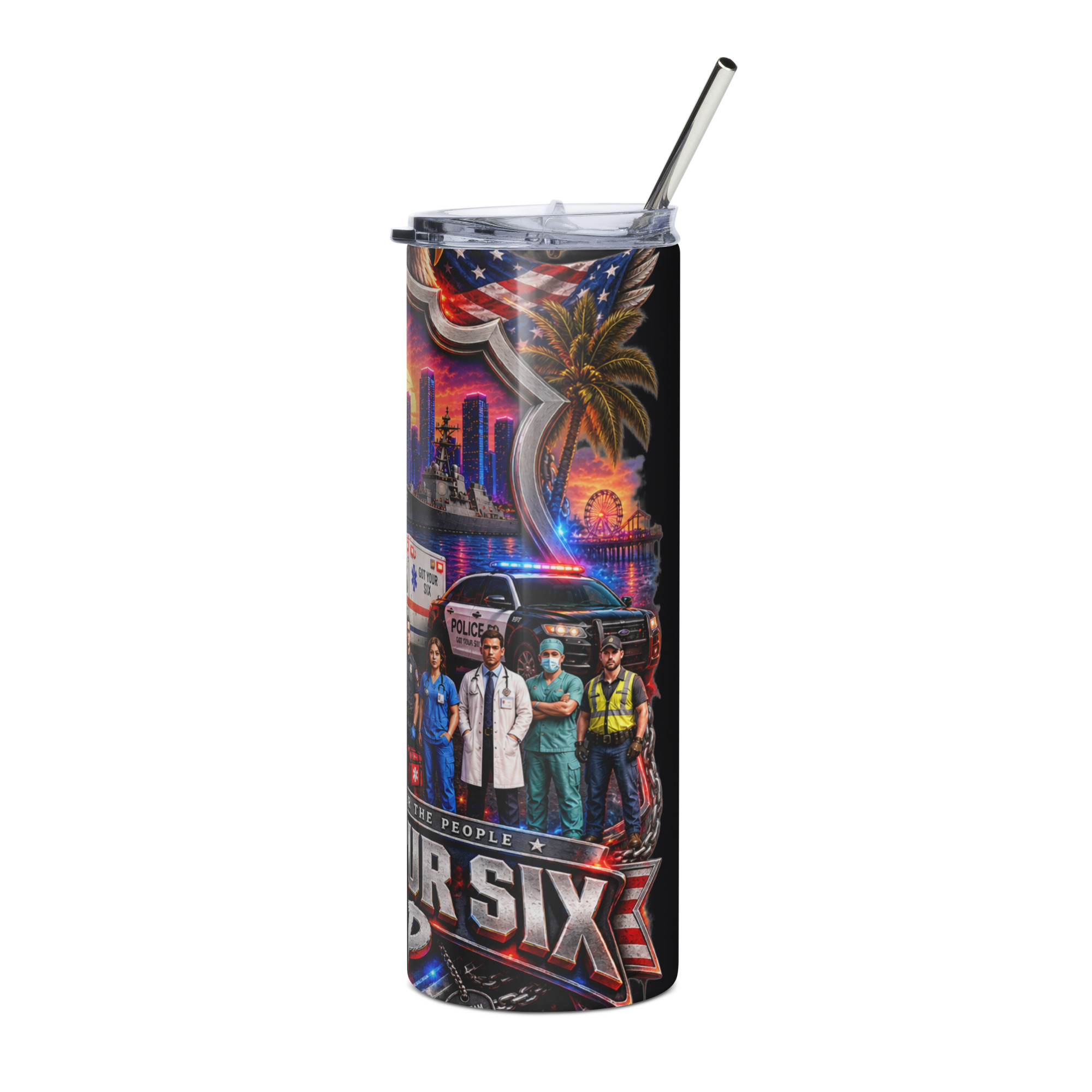 Got Your Six RP Tumbler - Eagle Edition - Image 3