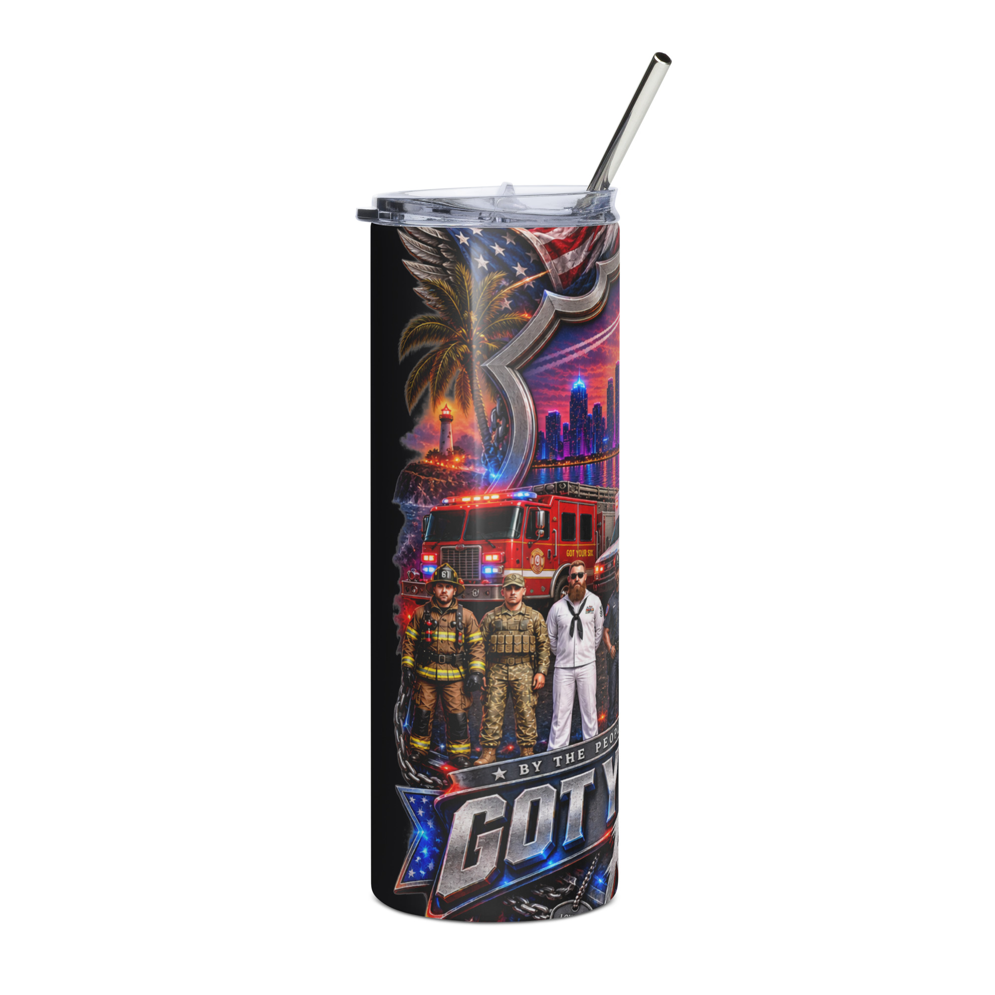 Got Your Six RP Tumbler - Eagle Edition - Image 4