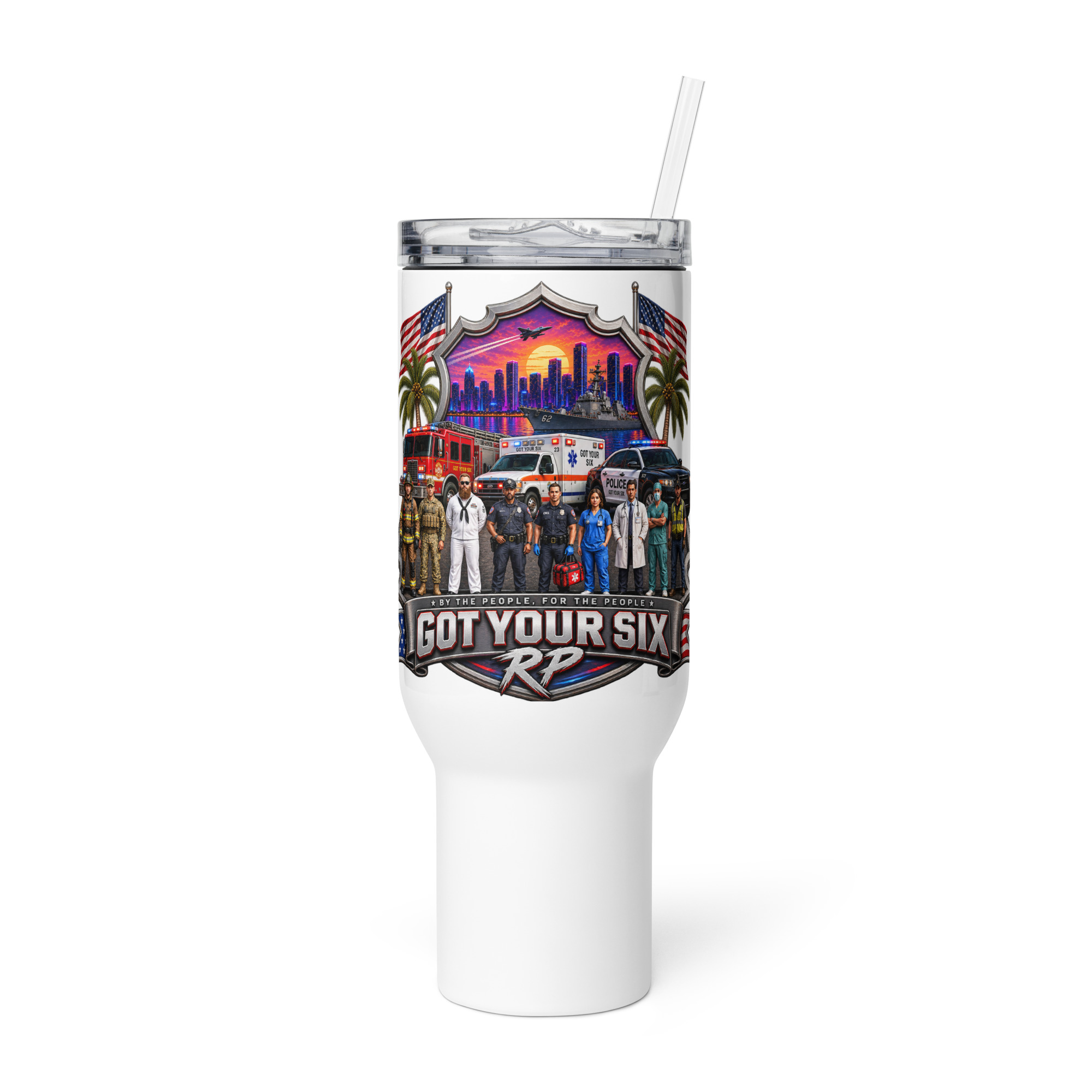 Got Your Six RP 40oz Tumbler - Image 4