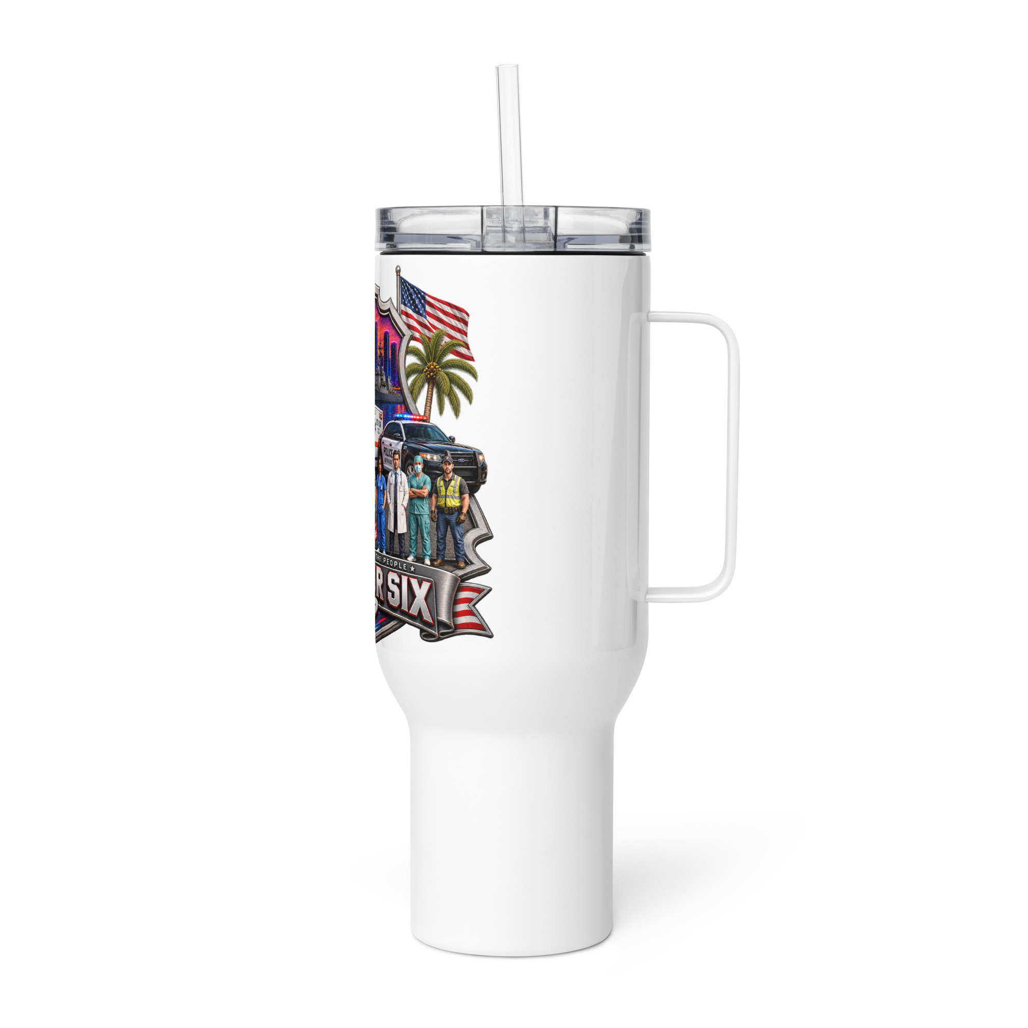 Got Your Six RP 40oz Tumbler - Image 5